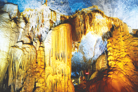 Sự kỳ vĩ và tráng lệ của hệ thống hang động Phong Nha- Kẻ Bàng. Ảnh P. Hòa