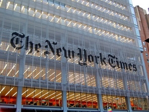 Trụ sở tờ New York Times. (Nguồn: breitbart.com)