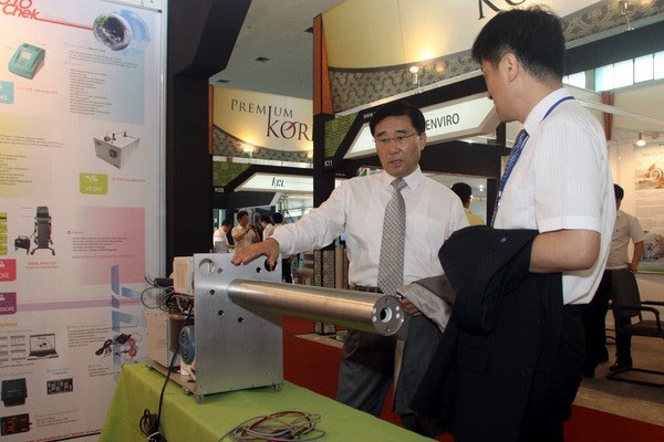 Các doanh nghiệp Hàn Quốc sẽ đem đến Việt Nam những công nghệ mới nhất về môi trường, năng lượng. (Ảnh: Tuấn Anh/TTXVN)