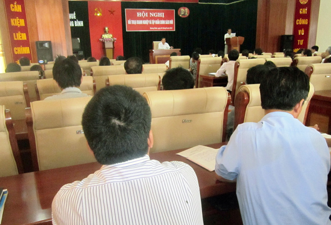 Toàn cảnh hội nghị.