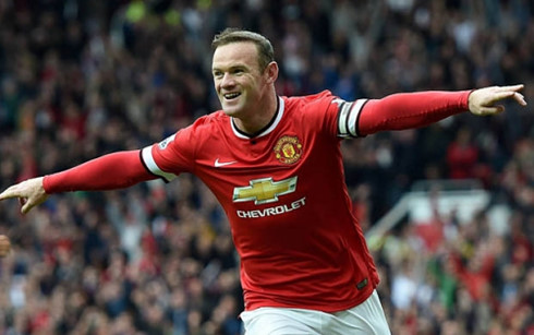 Rooney đi vào kỳ tích của giải đấu hấp dẫn nhất hành tinh khi ghi được 100 bàn thắng trên sân Old Trafford. (Ảnh: Getty)
