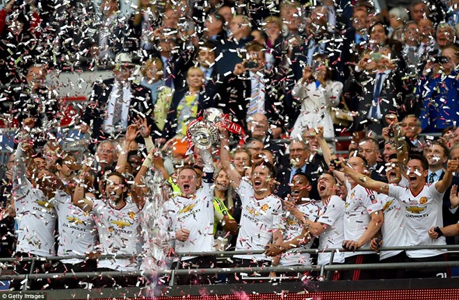 Manchester United lần thứ 12 vô địch FA Cup. (Nguồn: Getty Images)