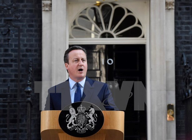 Thủ tướng Anh David Cameron. (Nguồn: EPA/TTXVN)