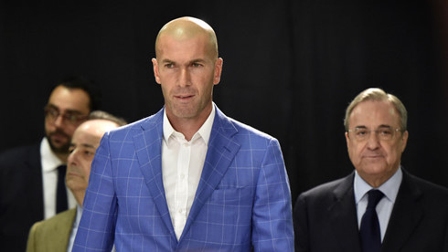 Zidane và chủ tịch Perez đang tồn tại những bất đồng? (Ảnh: Getty)
