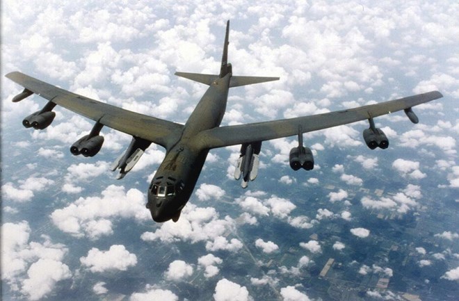 Máy bay B-52. (Nguồn: EPA)
