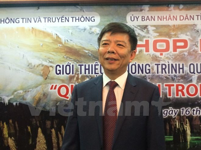 Ông Nguyễn Hữu Hoài, Chủ tịch Ủy ban nhân dân tỉnh Quảng Bình. (Ảnh: X.Mai/Vietnam+)