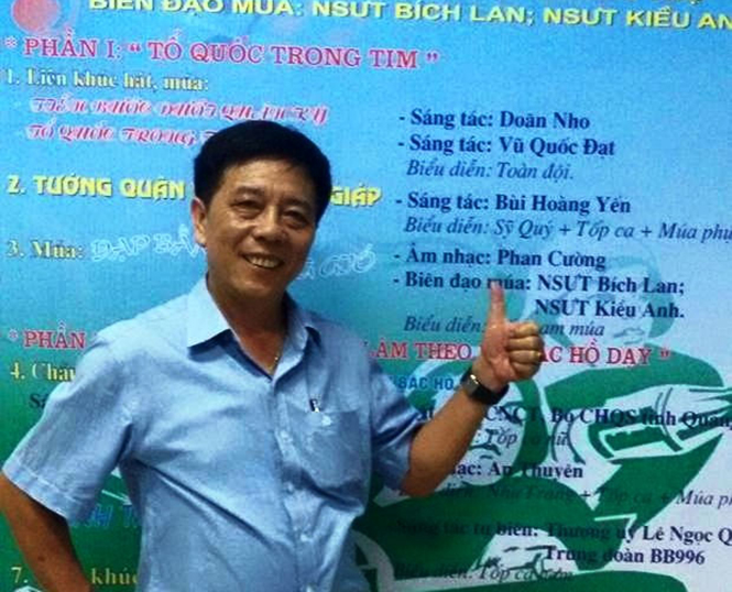 Nhạc sĩ, ca sĩ Ngọc Tân.