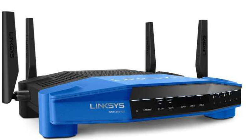 Sử dụng cả hai tần số 5 GHz và 2,4 GHz của router để giảm sự giao thoa sóng giữa các thiết bị khác nhau - Ảnh: LINKSYS