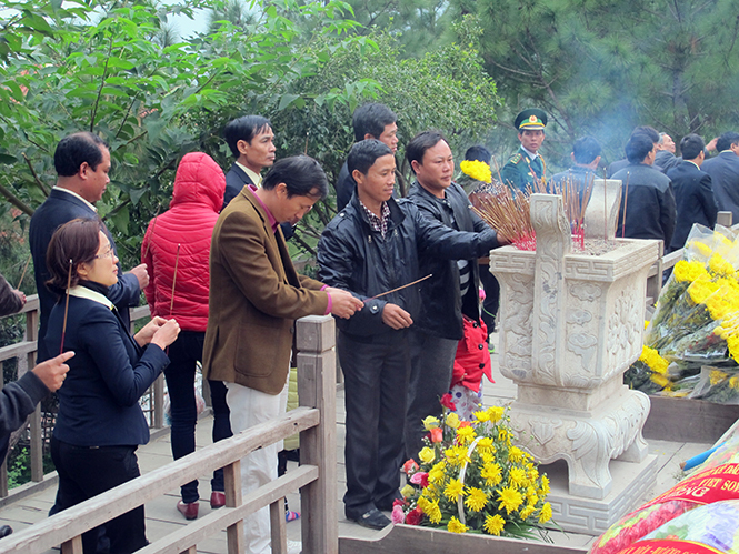 Khu mộ Đại tướng Võ Nguyên Giáp là điểm nhấn trong chiến lược phát triển du lịch Quảng Trạch.