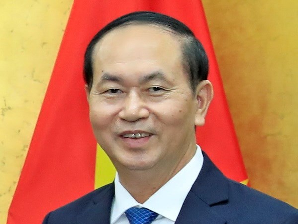 Chủ tịch nước Trần Đại Quang và Phu nhân sẽ thăm cấp Nhà nước tới Cộng hòa Ấn Độ từ ngày 2 đến 4-3. (Ảnh: TTXVN)
