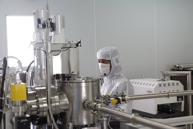 Các nhà khoa học của Việt Nam đã chế tạo thành công sản phẩm viên sủi curcumin hướng đích. (Ảnh: PV/Vietnam+)