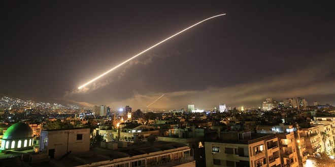Mỹ tấn công vào Syria. (Nguồn: AP)