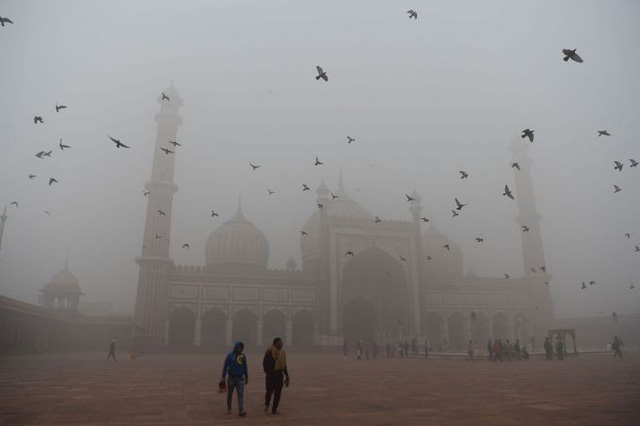  Theo WHO, hơn 90% dân số thế giới đang phải hít không khí ô nhiễm - Ảnh: AFP