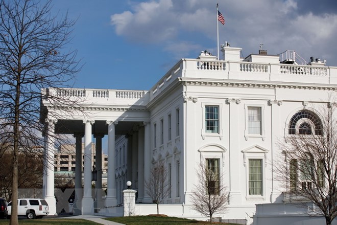 Nhà Trắng tại thủ đô Washington DC., ngày 8-3. (Ảnh: THX/TTXVN)