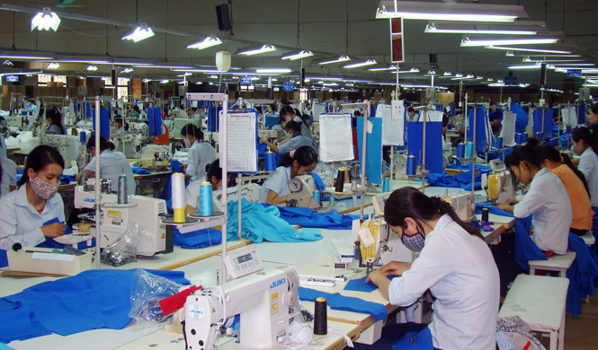 Chỉ số sản xuất công nghiệp trên địa bàn tỉnh tăng 5,4%