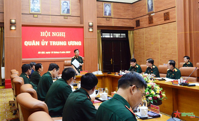 Quân ủy Trung ương tiến hành các bước giới thiệu cán bộ quy hoạch Ban Chấp hành Trung ương Đảng, khóa XIV