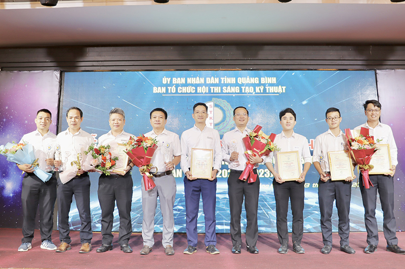 PC Quảng Bình: Đoạt nhiều giải cao tại hội thi sáng tạo kỹ thuật