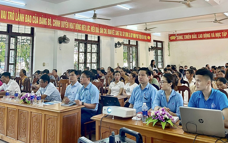 Quảng Ninh: Truyền thông, đối thoại về chính sách BHXH, BHYT