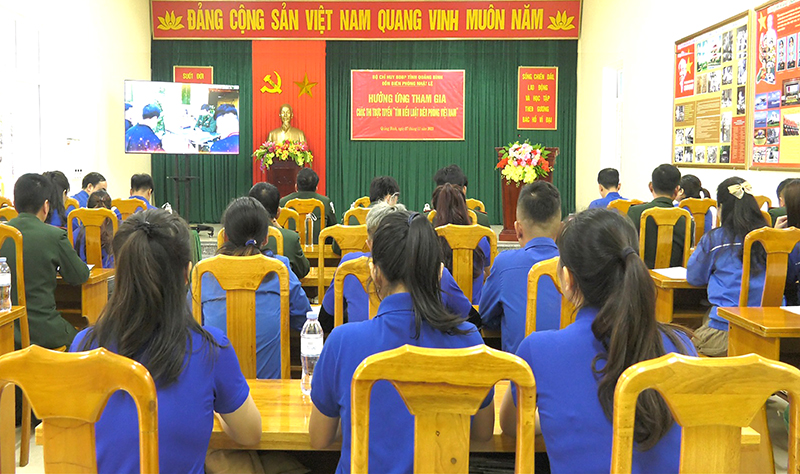 Các đơn vị Bộ đội Biên phòng phát động cuộc thi trực tuyến "Tìm hiểu Luật Biên phòng Việt Nam"