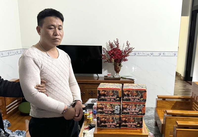 Công an huyện Quảng Trạch: Phá chuyên án buôn bán pháo hoa nổ liên tỉnh