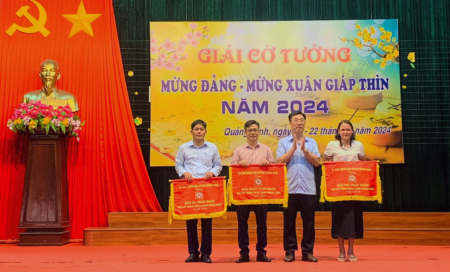 Quảng Ninh: Tổ chức giải cờ tướng mừng Đảng, mừng xuân Giáp Thìn 2024