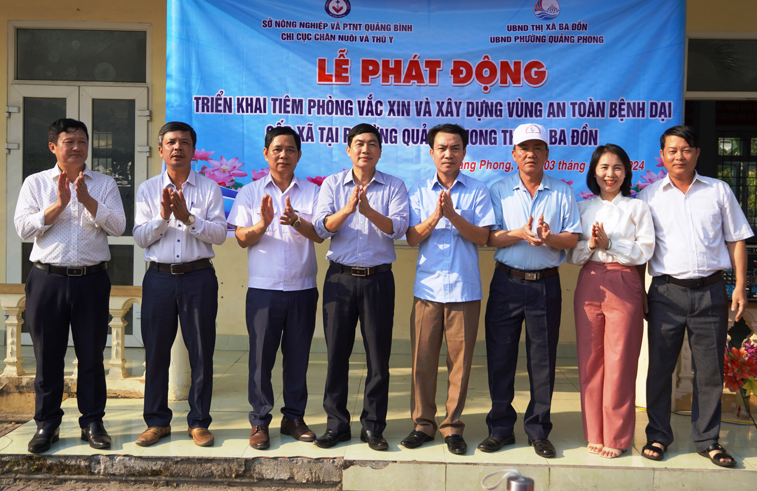 Xây dựng vùng an toàn bệnh dại tại phường Quảng Phong