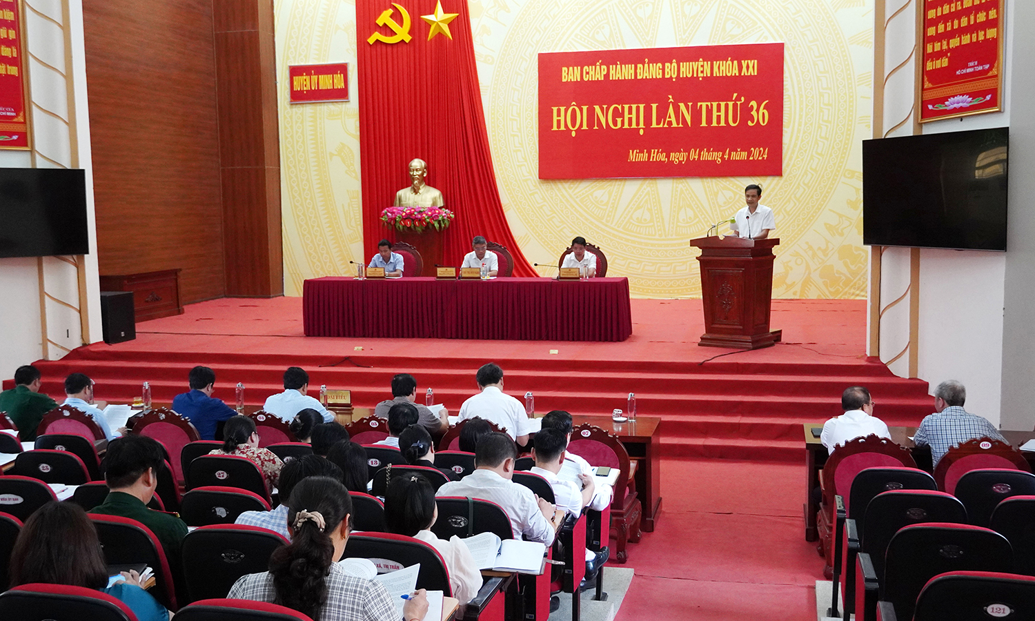 Huyện ủy Minh Hóa: Triển khai nhiệm vụ quý II/2024