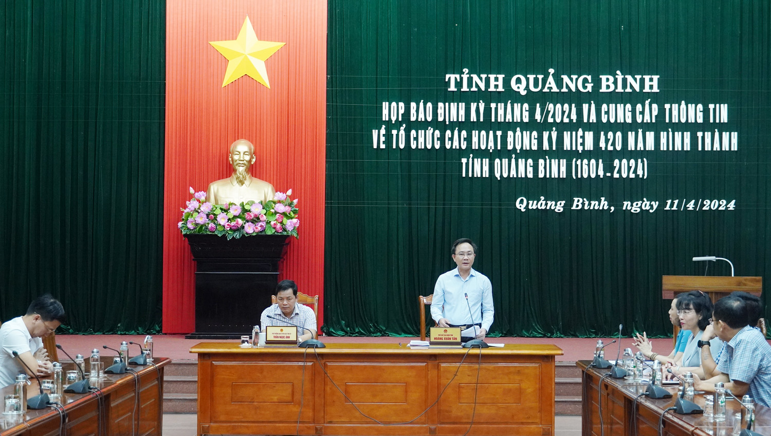 Lễ kỷ niệm 420 năm hình thành tỉnh Quảng Bình được tổ chức vào tháng 6/2024