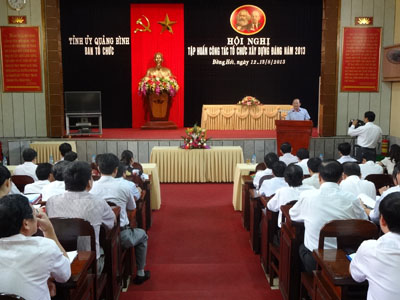 Các học viên tham dự lớp tập huấn