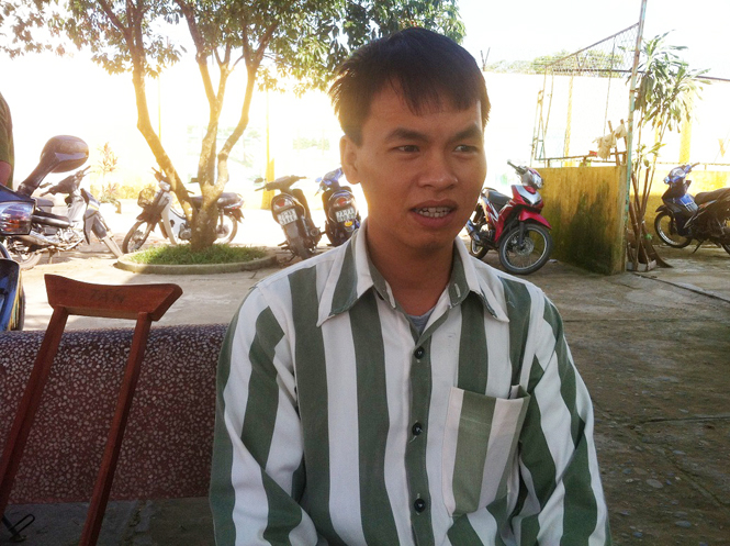 Phạm nhân Đặng Thế Tấn kể lại câu chuyện được Giám thị trại trực tiếp cứu sống trong bão.