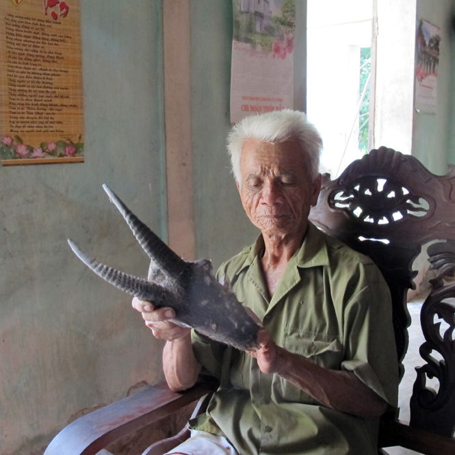 Thợ săn Hoàng Văn Bưu và chiến lợi phẩm còn sót lại của những mùa săn