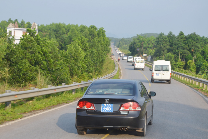 Đường Hồ Chí Minh đi qua Minh Hoá.