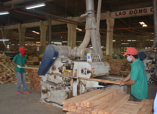 Sản phẩm đồ gỗ tinh chế.