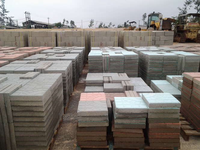 Sản phẩm gạch không nung với nhiều ưu điểm vượt trội: không bị phân hóa, chống thấm tốt, chịu lực cao, cách âm, cách nhiệt...