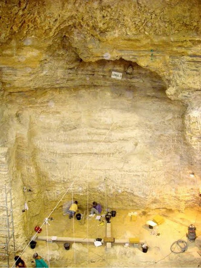 Một di chỉ khảo cổ ở Tây Ban Nha, nơi tìm thấy những gì còn sót lại của người Neanderthal.