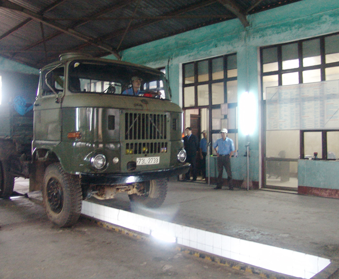 Quy trình đăng kiểm xe cơ giới tại trung tâm.