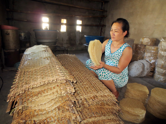 Thời gian tới, bánh mè xát Tân An cần được mở rộng thị trường ở khu vực Phong Nha-Kẻ Bàng và các khu du lịch của tỉnh.