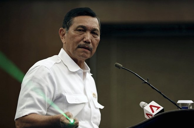 Bộ trưởng điều phối về an ninh, chính trị và pháp lý của Indonesia, ông Luhut Panjaitan. (Nguồn: Reuters)