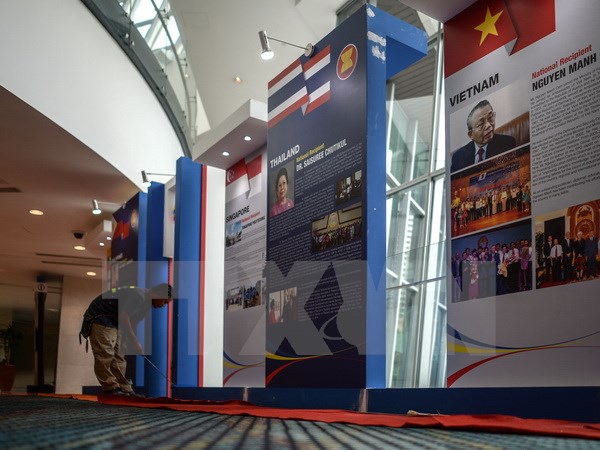 Trung tâm Hội nghị Kuala Lumpur, nơi diễn ra Hội nghị ASEAN lần thứ 27. (Nguồn: AFP/TTXVN)