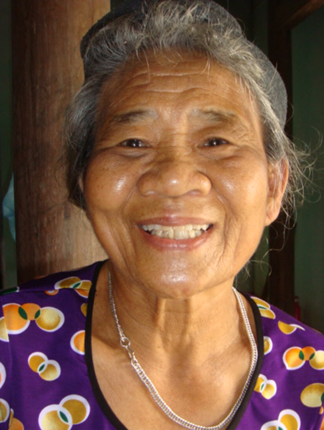 Cô giáo Lê Thị Hường (Ảnh chụp ngày 10-12-2015.)