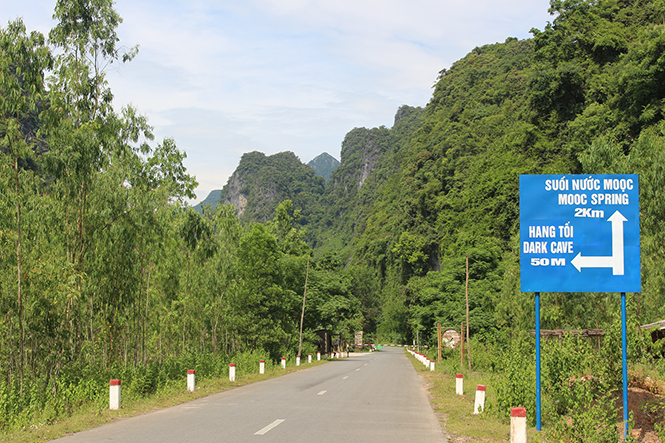  Đường Hồ Chí Minh trên đất Xuân Trạch bắt đầu đi vào lòng Di sản.