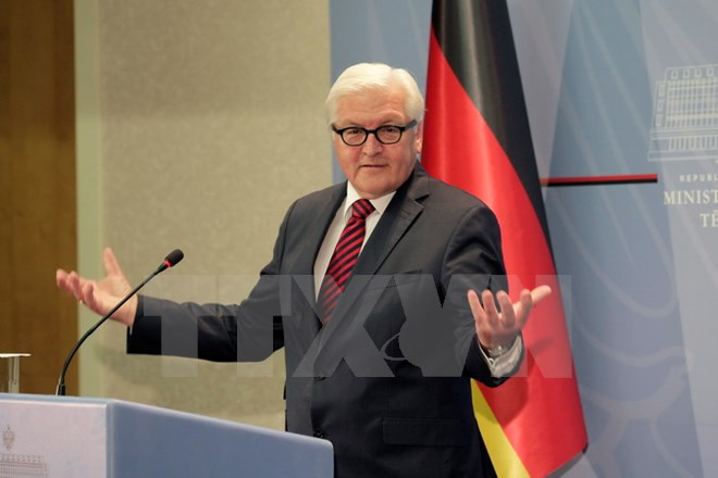 Ngoại trưởng Đức Frank-Walter Steinmeier. (Nguồn: EPA/TTXVN)