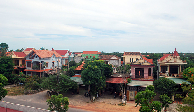 Một góc phường Đồng Sơn hôm nay.