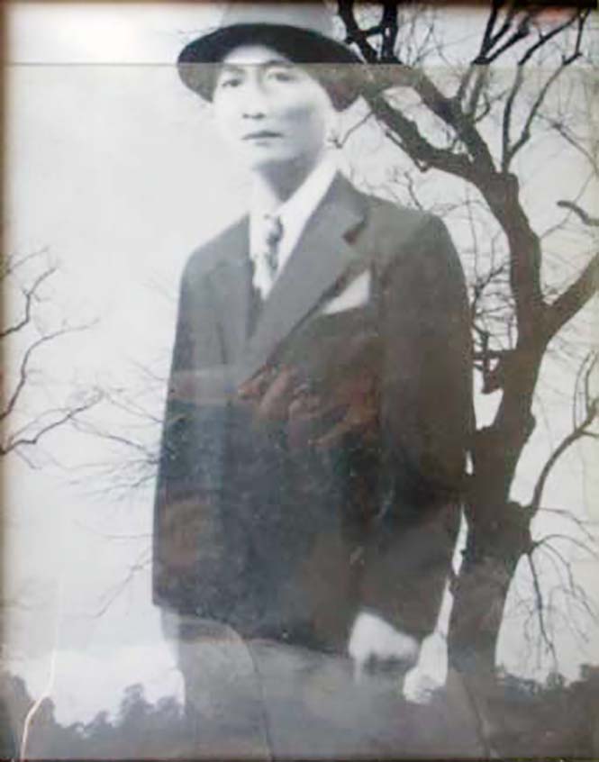 Chân dung ông Trương Thạc tại dinh Gia Long (Algérie) năm 1942.