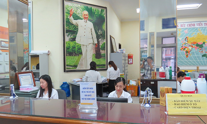 Nơi tiếp nhận hồ sơ, kết quả giải quyết thủ tục hành chính theo tinh thần QĐ 45/2016/QĐ-TTg của Thủ tướng Chính phủ ở các bưu cục Bưu điện Quảng Bình.