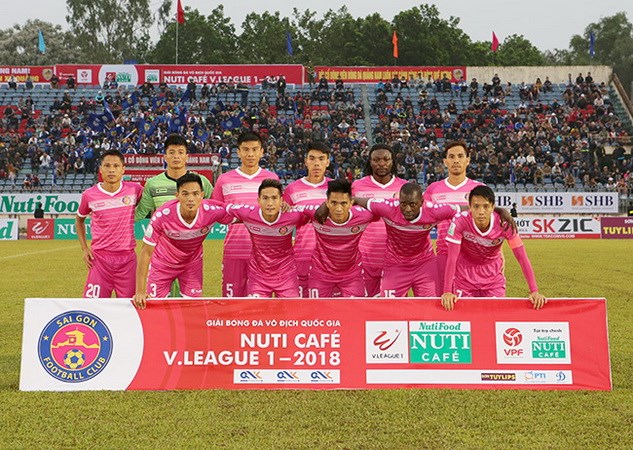 Đội Sài Gòn FC. (Nguồn: vnleague.com)