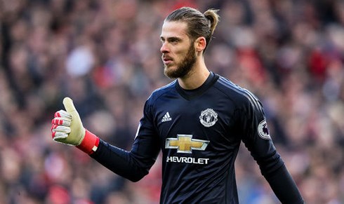  Thủ môn David De Gea nhận mức lương xếp thứ 2 tại MU. (Ảnh: Getty) 