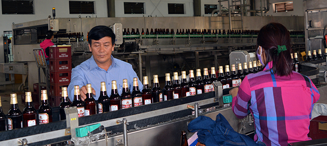 Công ty CP Bia Hà Nội-Quảng Bình chú trọng ứng dụng KH-CN trong sản xuất kinh doanh.