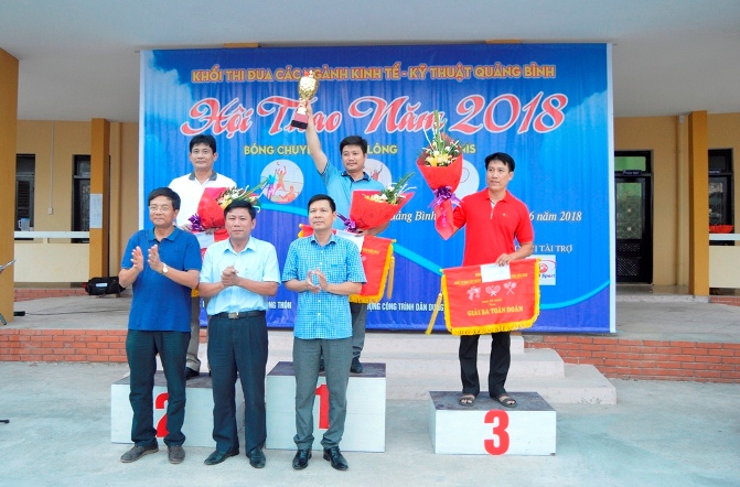 Hội thao Khối thi đua các ngành Kinh tế-Kỹ thuật năm 2018