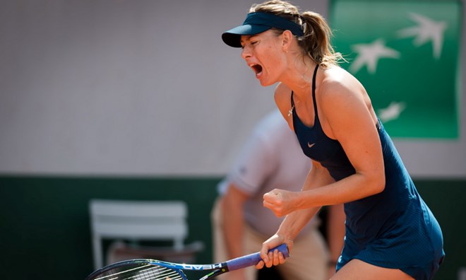  Masha đang thể hiện quyết tâm rất lớn tại Roland Garros 2018. (Nguồn: Guardian)